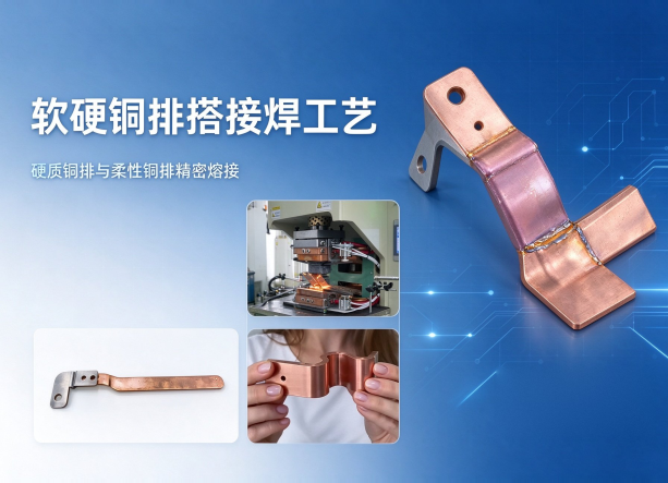 软硬铜排搭接焊工艺