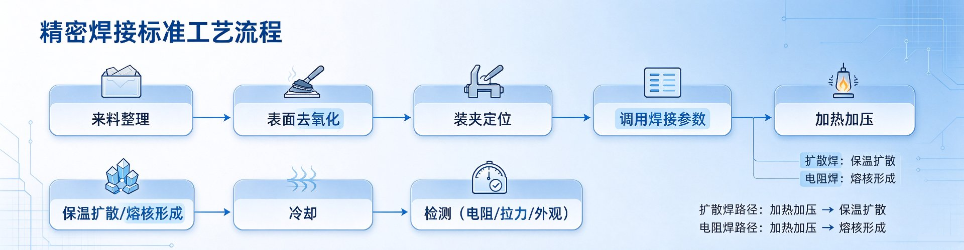 金吉港精密焊接工艺流程