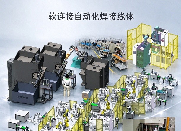 软连接自动化焊接线体